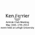 Lehigh University Environmental Initiative-Amtrak Conference Ken Ferrier